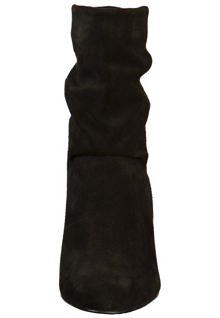 Högl Stiefelette Veloursleder Schwarz - surf4shoes