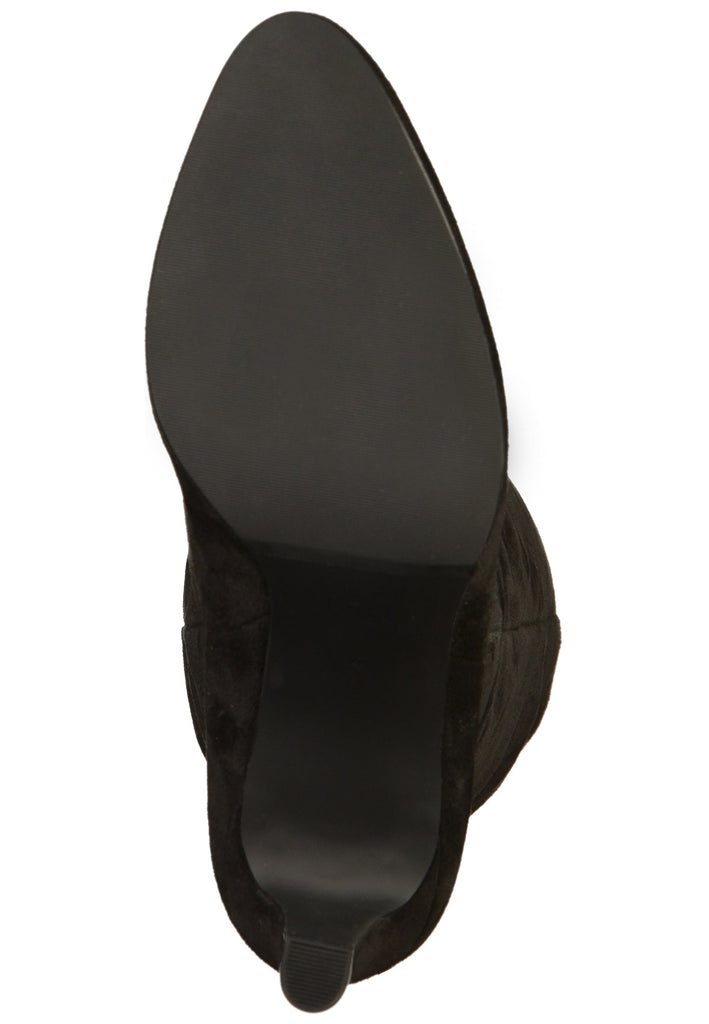 Högl Stiefel Veloursleder Schwarz - surf4shoes