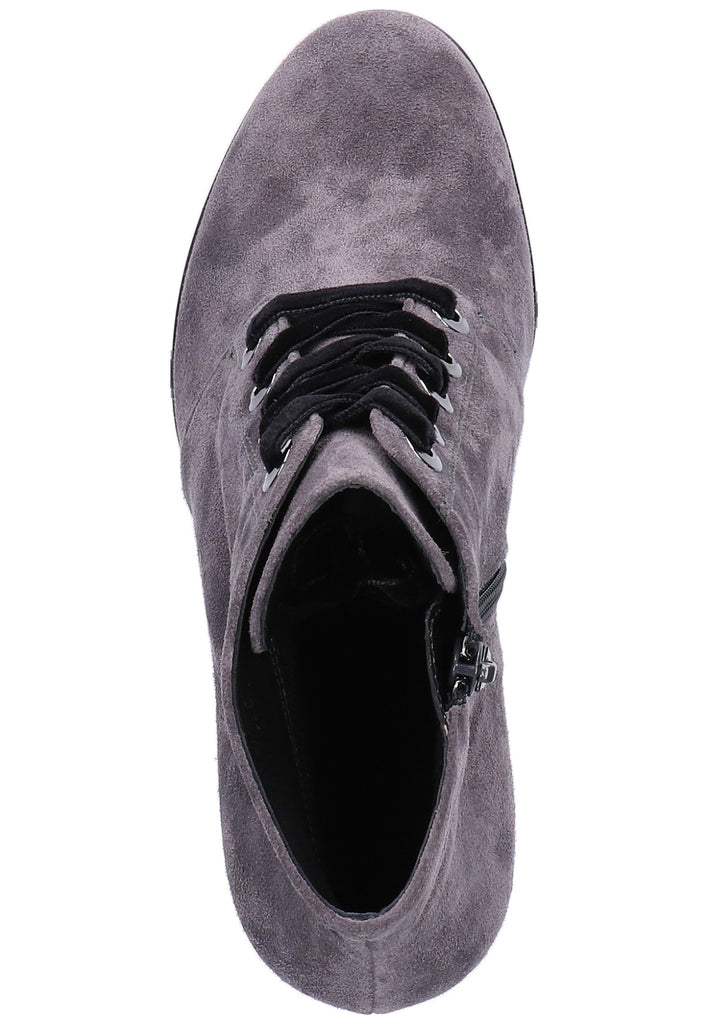 Högl Stiefelette Veloursleder Dunkelgrau - surf4shoes