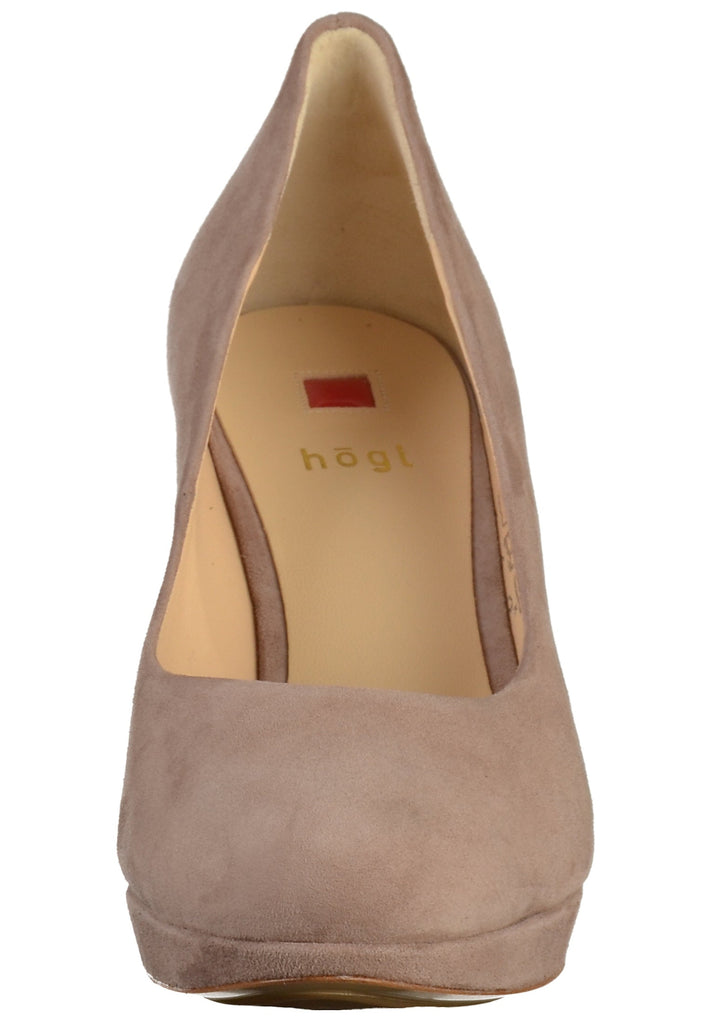 Högl Pumps Veloursleder Rosa - surf4shoes