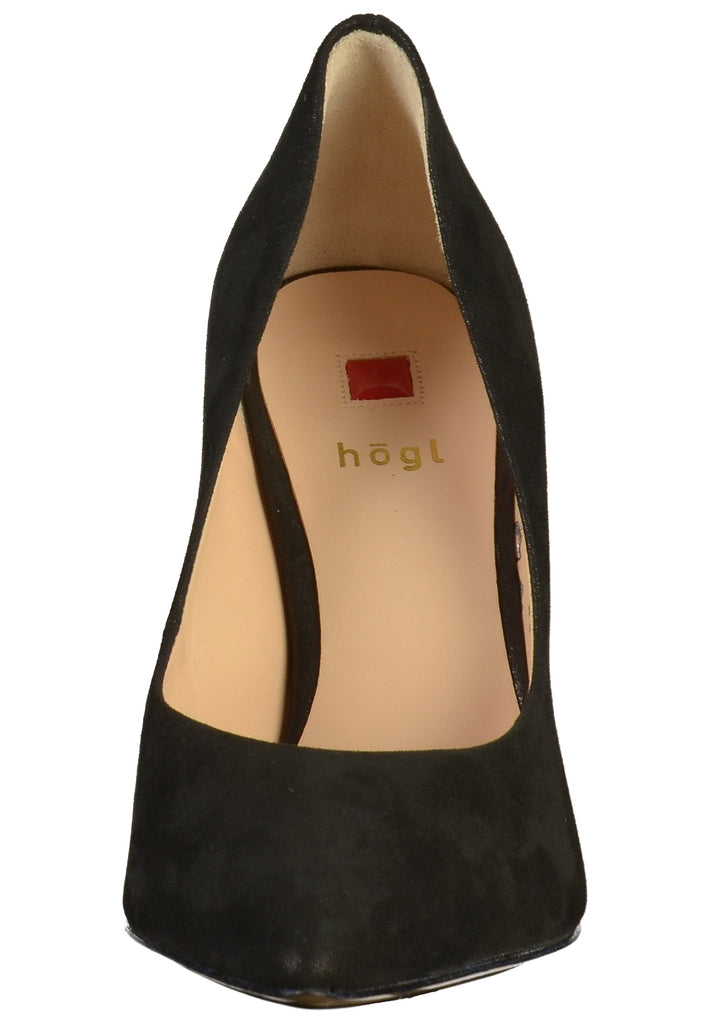 Högl Pumps Leder Schwarz - surf4shoes
