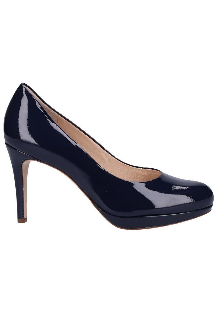 Högl Pumps Leder Blau - surf4shoes