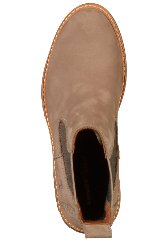 Timberland Stiefelette Leder/Textil Taupe - surf4shoes