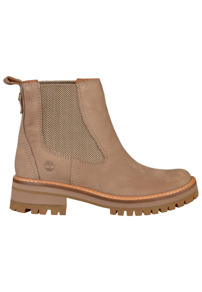 Timberland Stiefelette Leder/Textil Taupe - surf4shoes