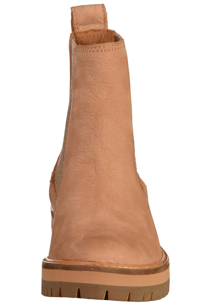 Timberland Stiefelette Leder/Textil Hellbraun - surf4shoes