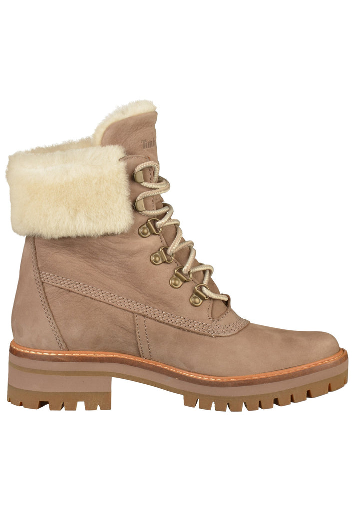 Timberland Stiefelette Leder Taupe - surf4shoes