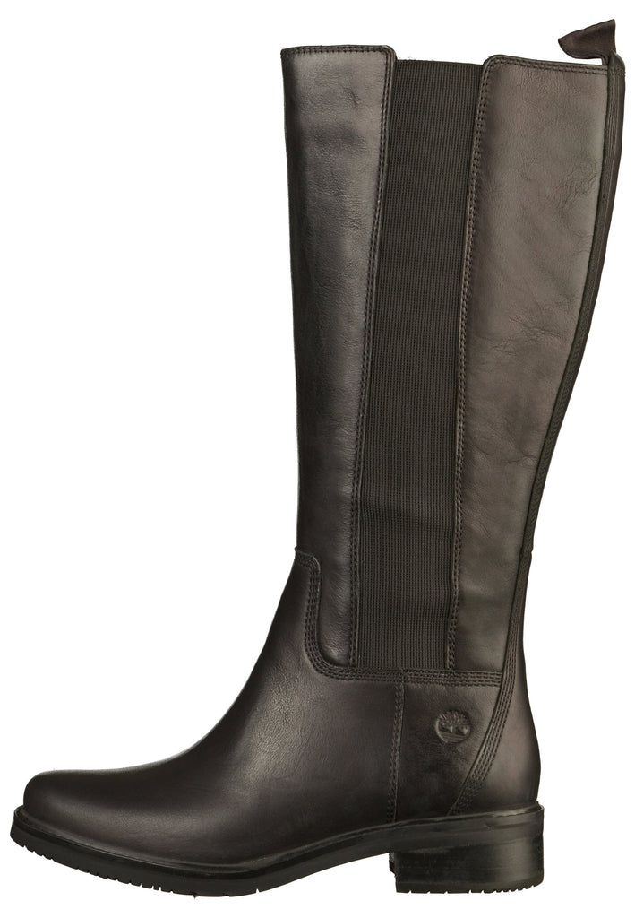 Timberland Stiefel Leder/Textil Schwarz - surf4shoes