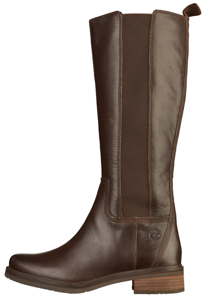Timberland Stiefel Leder/Textil Braun - surf4shoes