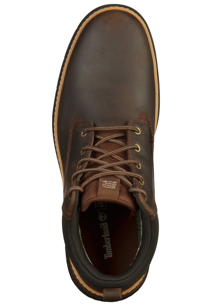 Timberland Stiefelette Leder/Textil Dunkelbraun - surf4shoes