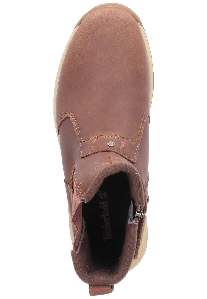 Timberland Stiefelette Leder/Textil Mocca - surf4shoes