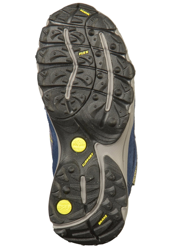 Timberland Wanderschuhe Leder/Textil Navy - surf4shoes