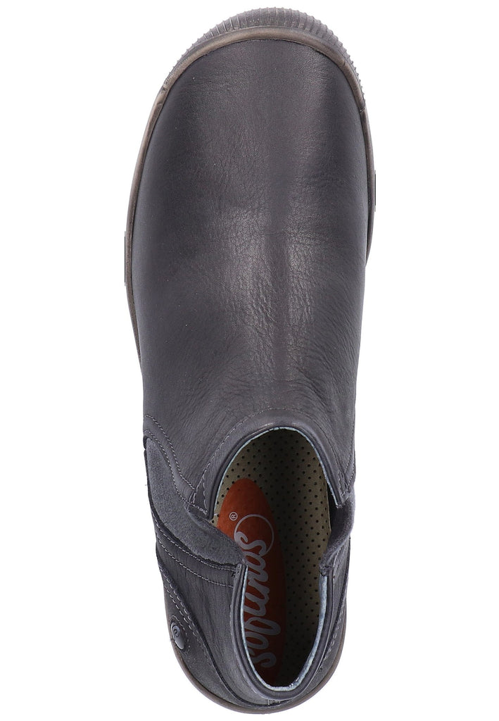 softinos Stiefelette Leder Anthrazit - surf4shoes