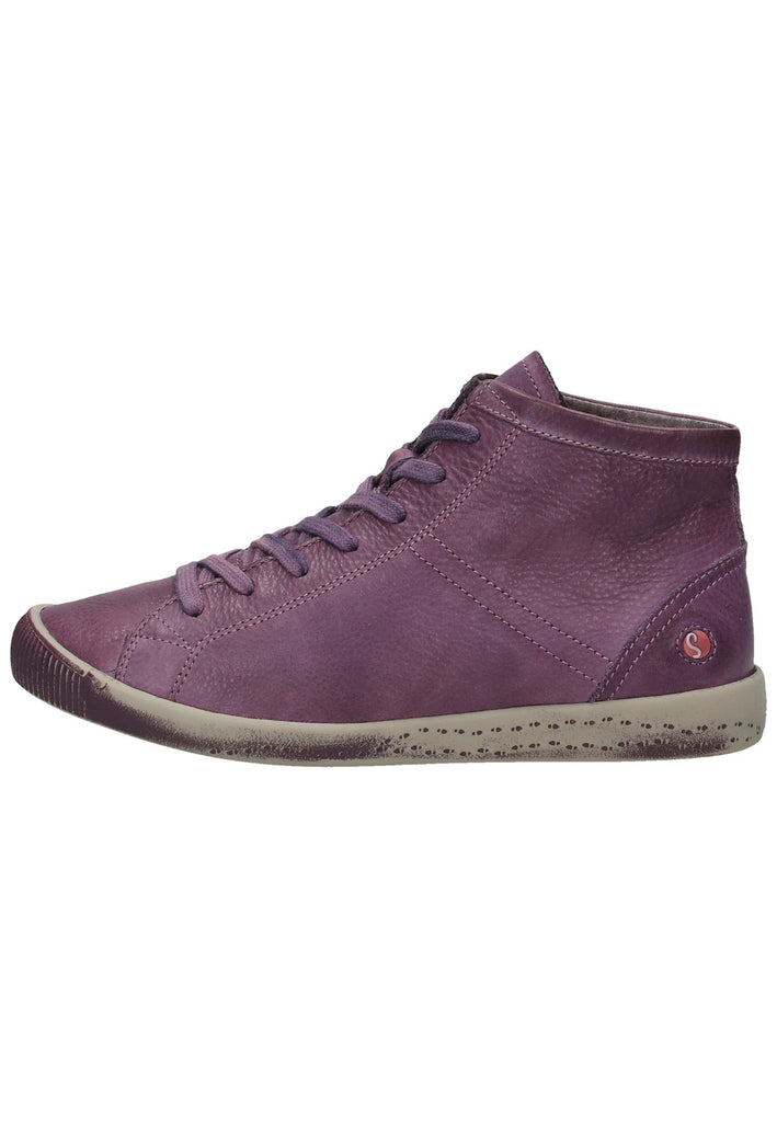 softinos Sneaker Leder Lila - surf4shoes