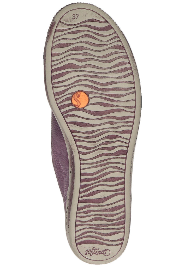 softinos Sneaker Leder Lila - surf4shoes
