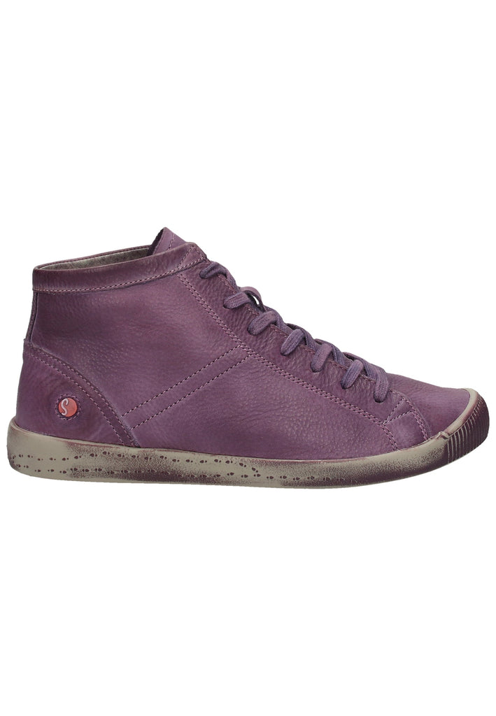 softinos Sneaker Leder Lila - surf4shoes