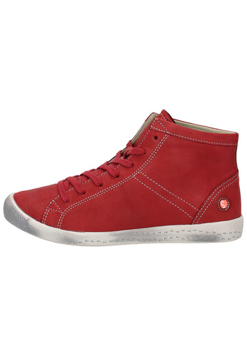 softinos Sneaker Leder Rot - surf4shoes