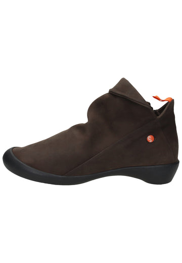 softinos Stiefelette Leder Dunkelbraun - surf4shoes