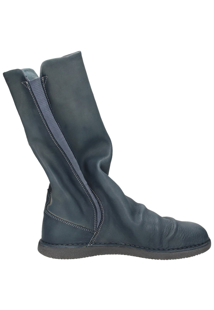 softinos Stiefel Leder Navy - surf4shoes