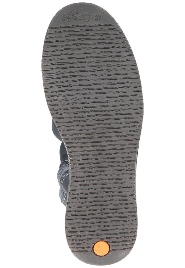 softinos Stiefel Leder Navy - surf4shoes