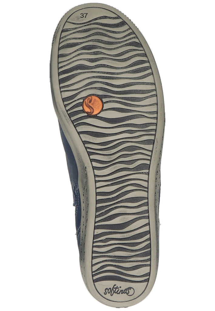 softinos Stiefelette Leder Navy - surf4shoes