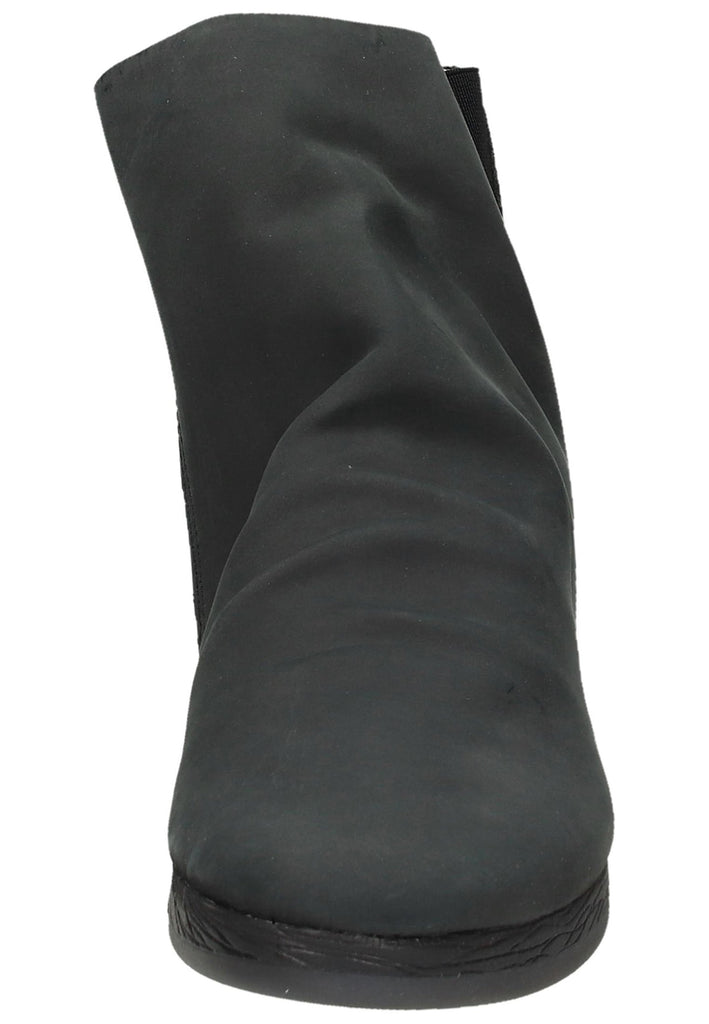 softinos Stiefelette Leder Schwarz - surf4shoes