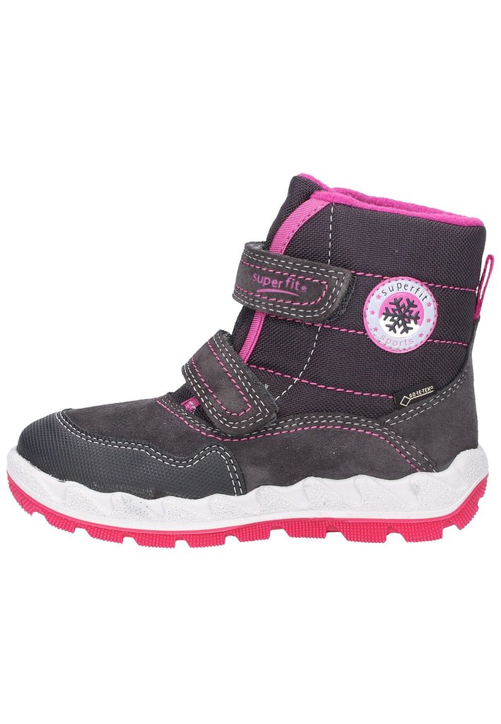 Superfit Stiefel Leder/Textil Grau - surf4shoes