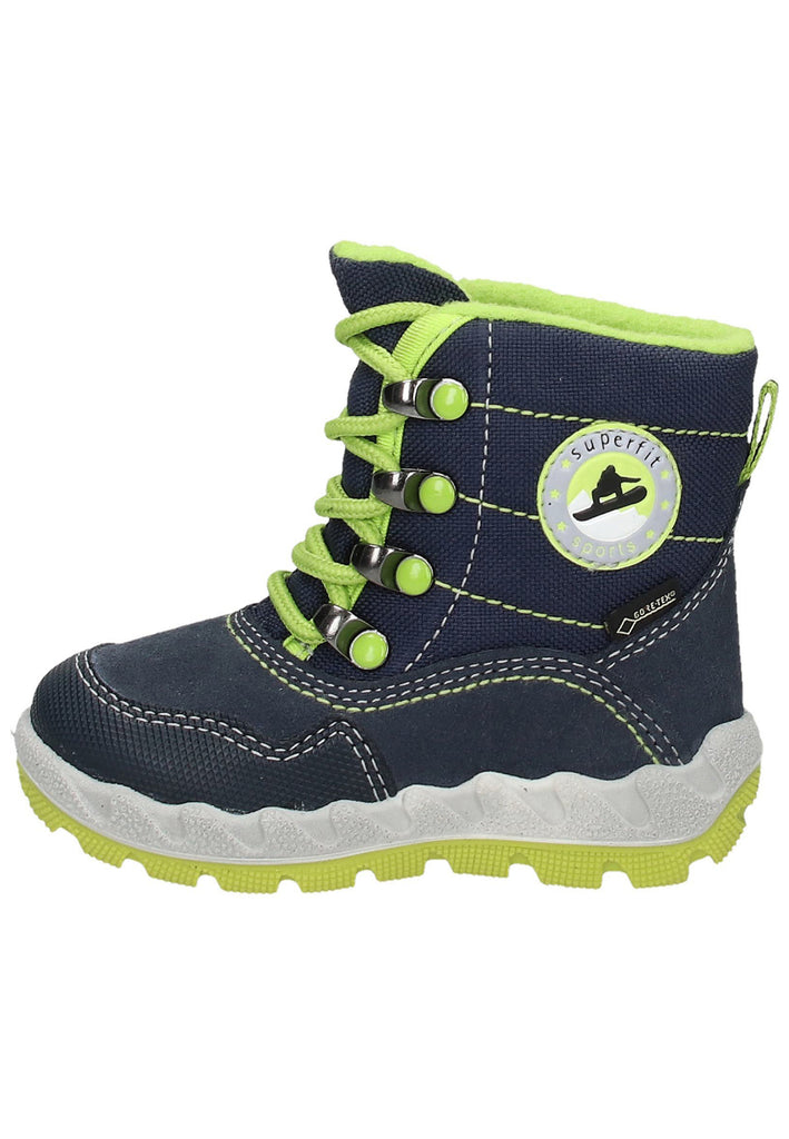 Superfit Stiefel Leder/Textil Dunkelblau - surf4shoes