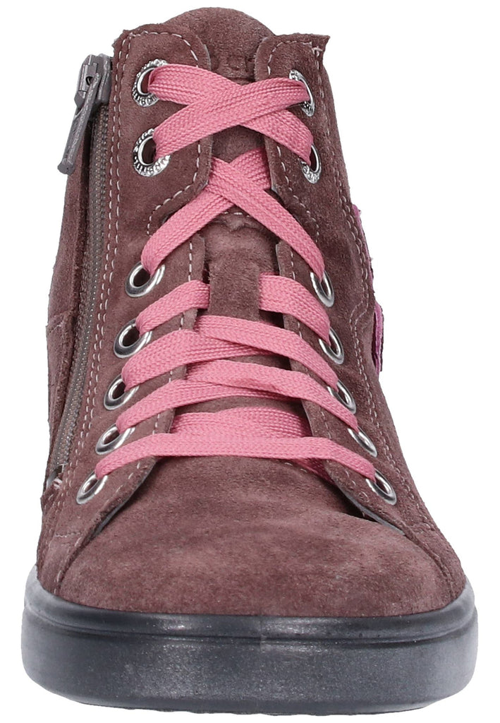 Superfit Stiefelette Leder Lila - surf4shoes