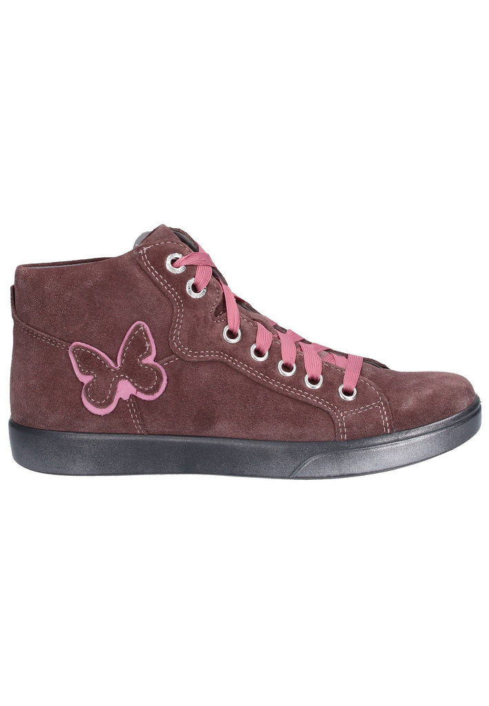 Superfit Stiefelette Leder Lila - surf4shoes