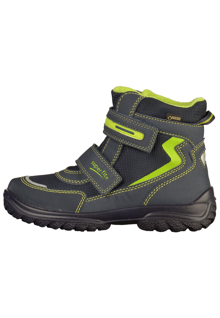 Superfit Stiefelette Lederimitat/Textil Blau - surf4shoes