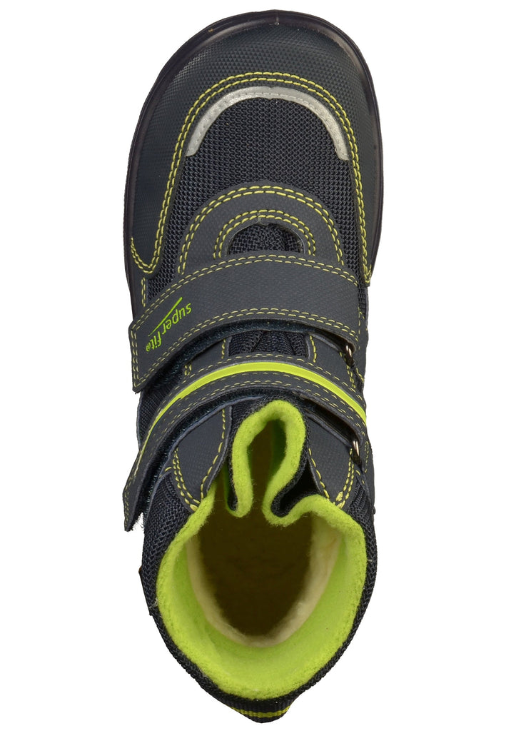 Superfit Stiefelette Lederimitat/Textil Blau - surf4shoes