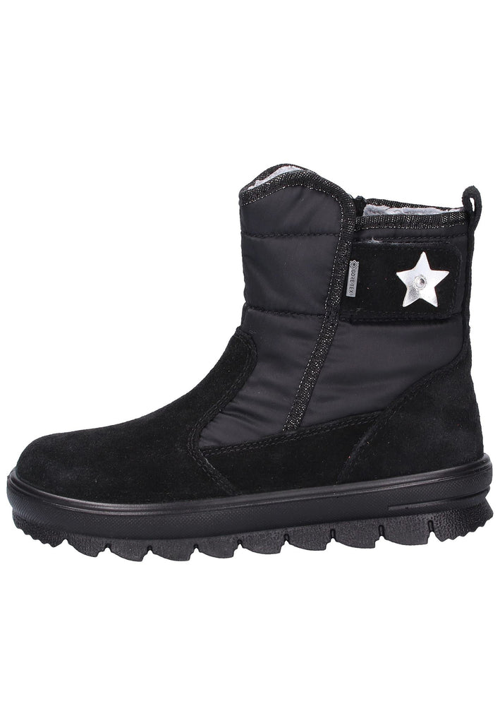 Superfit Stiefelette Leder/Textil Schwarz - surf4shoes
