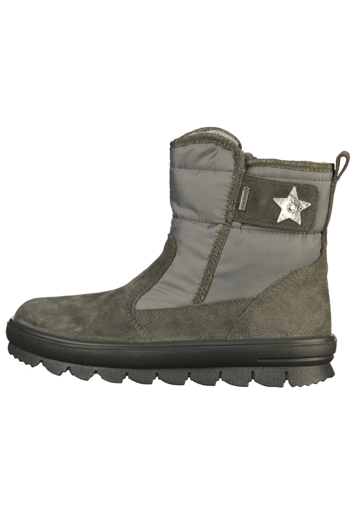 Superfit Stiefelette Leder/Textil Grau - surf4shoes