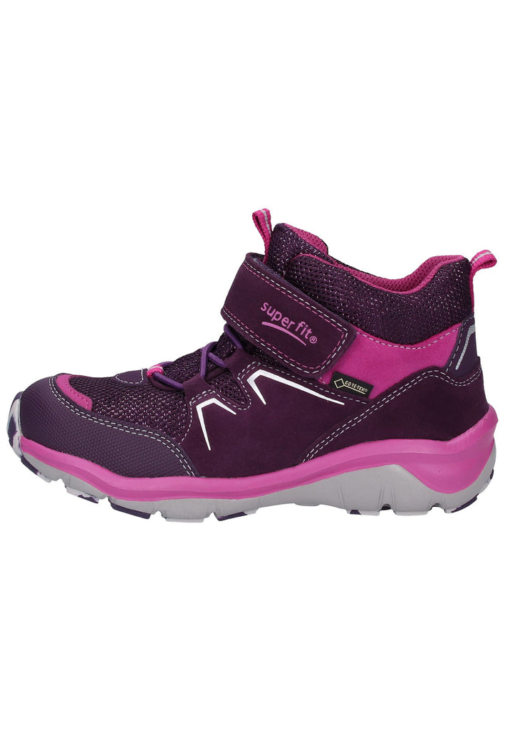 Superfit Stiefelette Leder/Textil Lila - surf4shoes