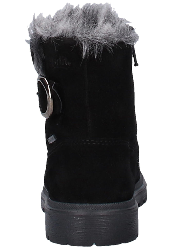 Superfit Stiefelette Veloursleder Schwarz - surf4shoes