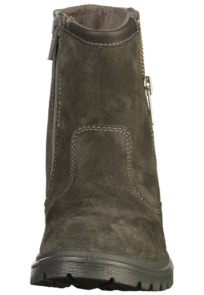 Superfit Stiefelette Veloursleder Grau - surf4shoes