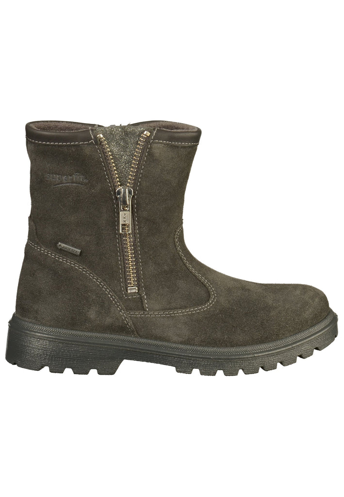 Superfit Stiefelette Veloursleder Grau - surf4shoes
