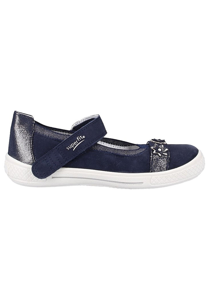 Superfit Ballerinas Leder Dunkelblau - surf4shoes