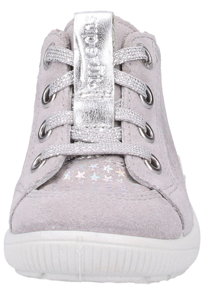 Superfit Halbschuhe Veloursleder/Textil Hellgrau - surf4shoes