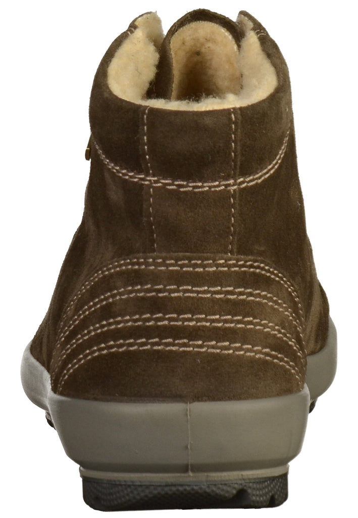 Legero Stiefelette Veloursleder Braun - surf4shoes