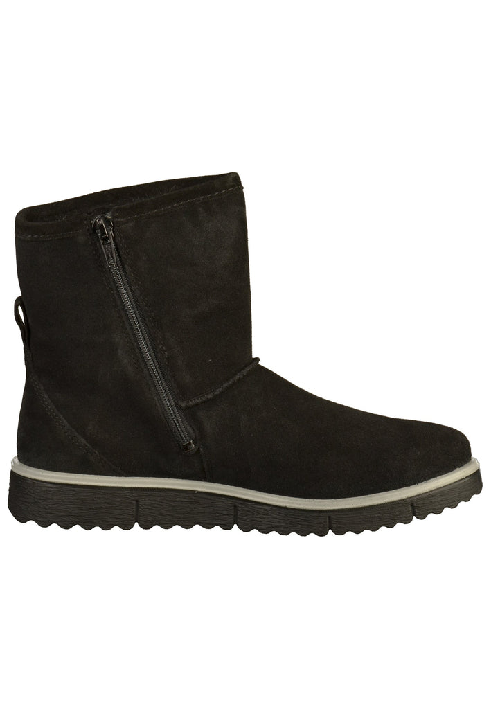 Legero Stiefelette Veloursleder Schwarz - surf4shoes