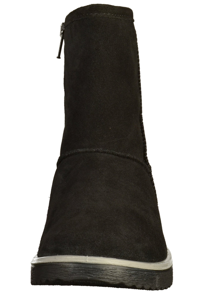 Legero Stiefelette Veloursleder Schwarz - surf4shoes
