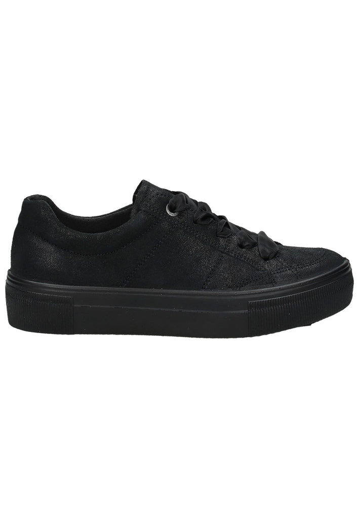 Legero Sneaker Veloursleder Schwarz - surf4shoes