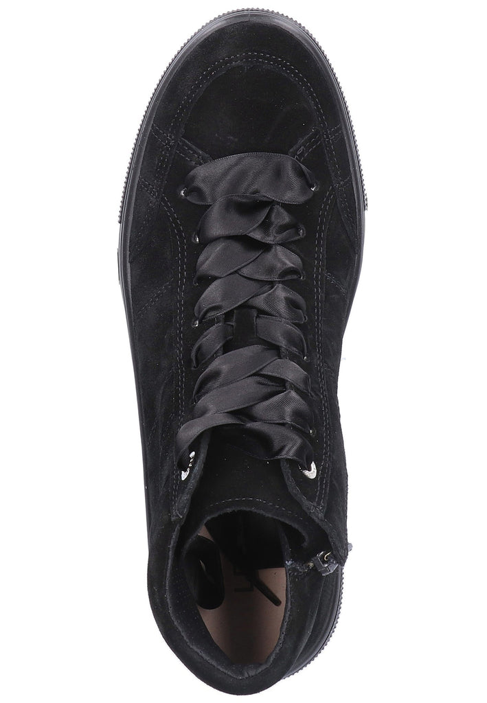 Legero Sneaker Veloursleder Schwarz - surf4shoes
