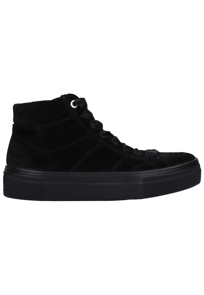 Legero Sneaker Veloursleder Schwarz - surf4shoes