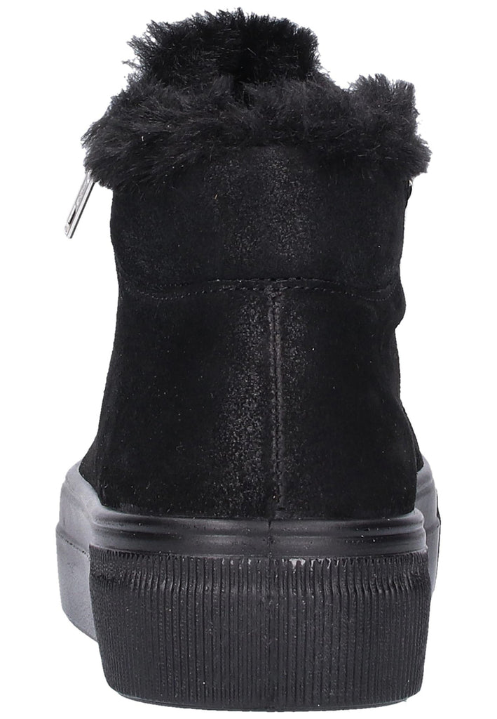 Legero Sneaker Veloursleder Schwarz Warmfutter - surf4shoes