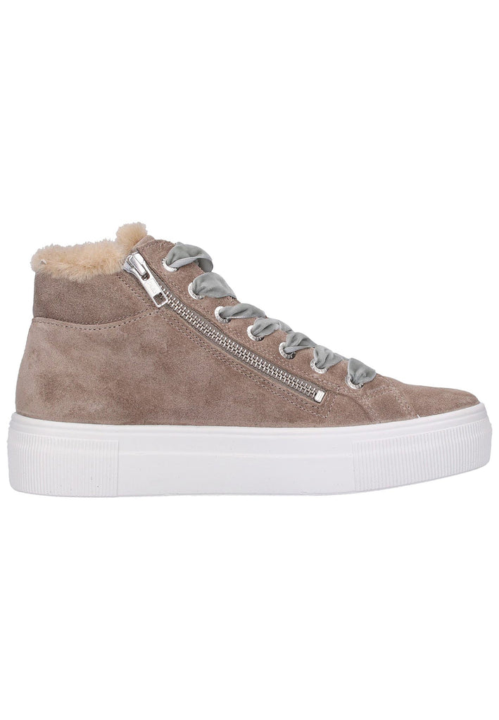 Legero Sneaker Veloursleder Taupe - surf4shoes
