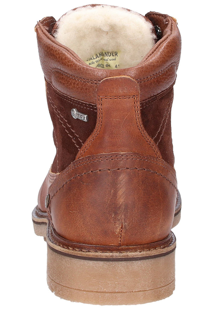 Salamander Stiefelette Leder Braun - surf4shoes