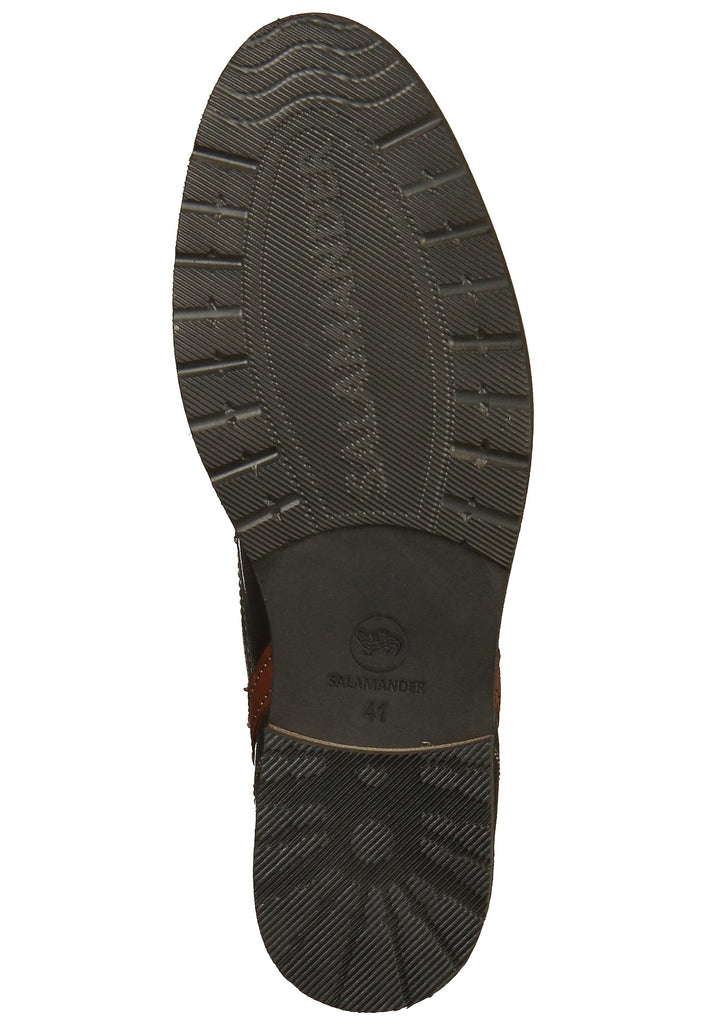 Salamander Stiefelette Glattleder Schwarz - surf4shoes