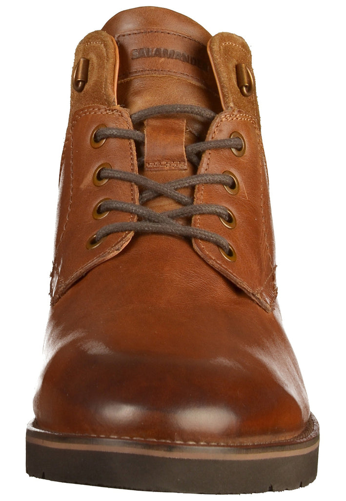 Salamander Stiefelette Glattleder Braun - surf4shoes